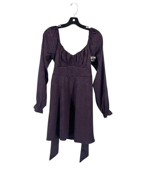 Bonus Savings wrap-around dressDress Casual Short By Clothes Mentor In Purple, Size: M