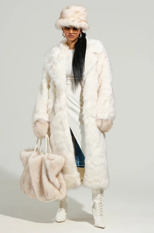 Great Bargains windproof jacketTOASTED MARSHMALLOW FUR COAT