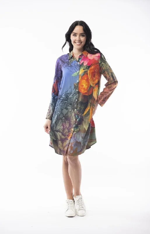 Clearance Sale sleeveless dressOrientique Longer Length Shirt/Dress
