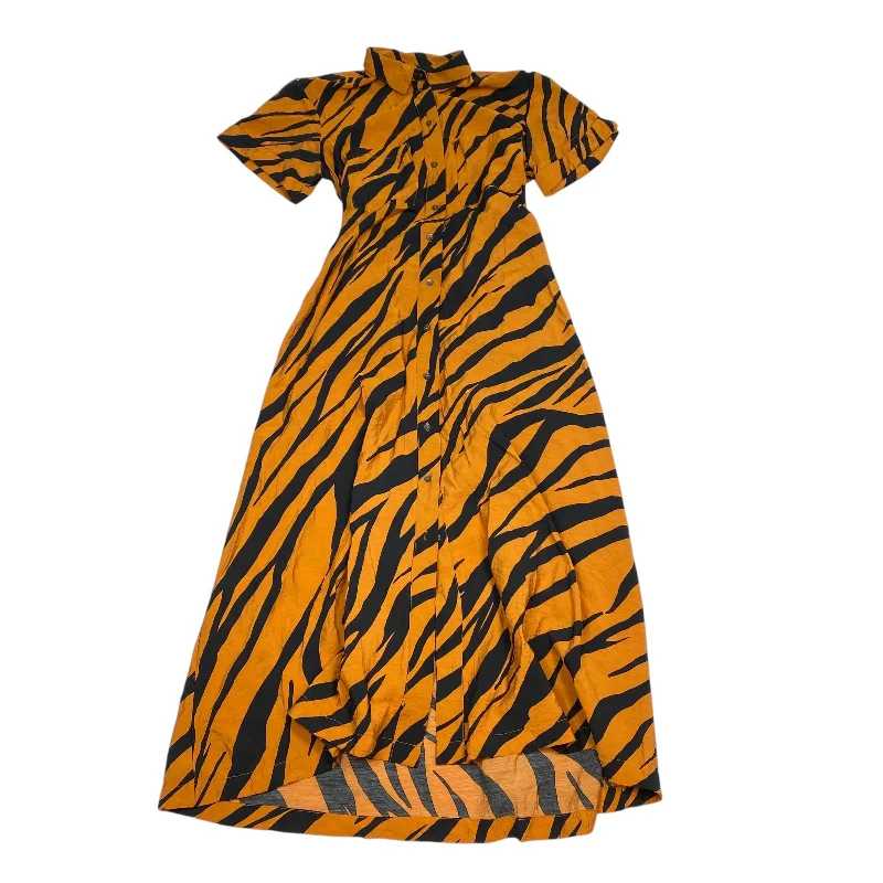 Blowout Deals fitted cocktail dressDress Casual Midi By Maeve In Animal Print, Size: S