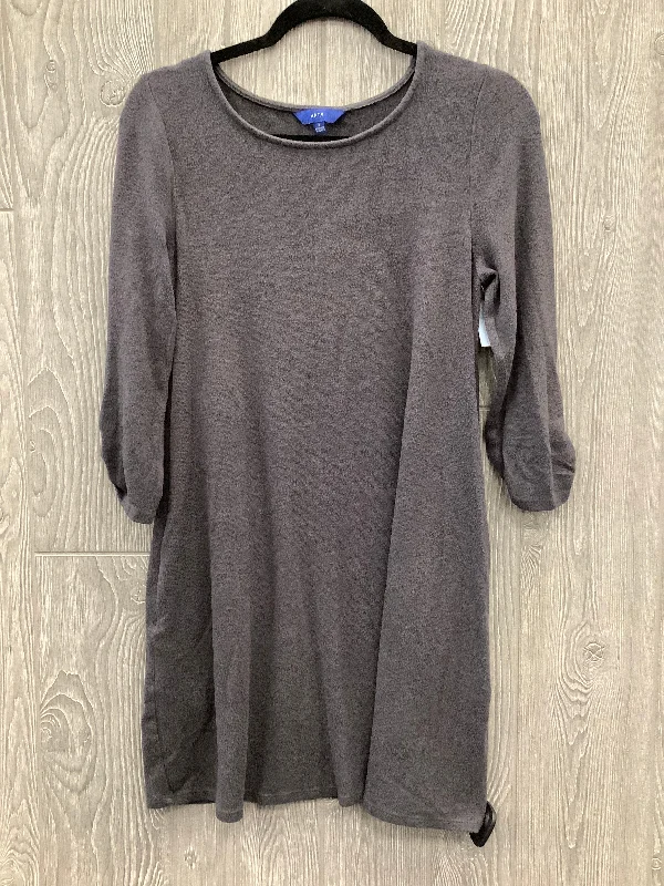 New Arrival office dressDress Casual Midi By Apt 9 In Grey, Size: S