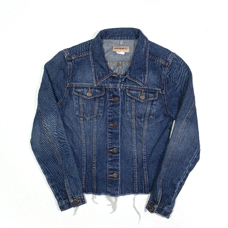 Lowest Price wool coatBLEU JEANS CO. Jacket Blue Denim Womens S