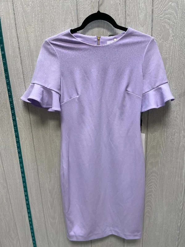 Value Deals cocktail party dressDress Work By Calvin Klein In Purple, Size: S