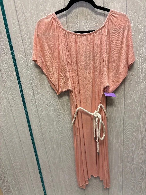 Massive Deals trendy bodycon dressDress Casual Short By Atm In Peach, Size: Xs