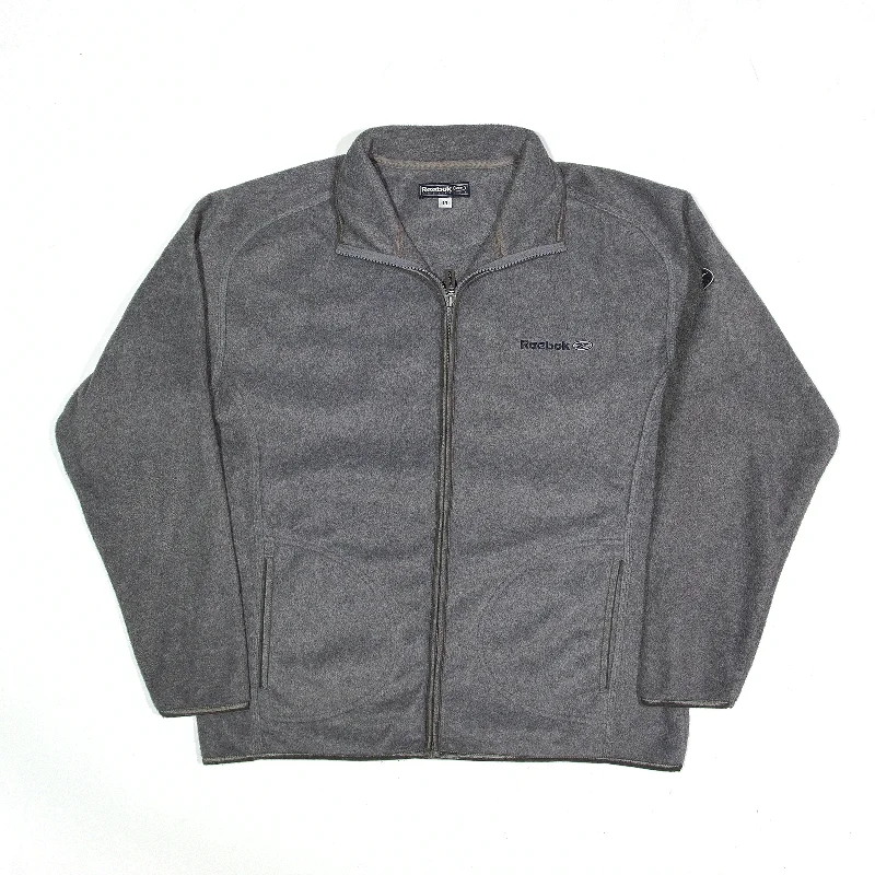 Daily Specials lightweight outerwearREEBOK Fleece Jacket Grey Womens UK 14