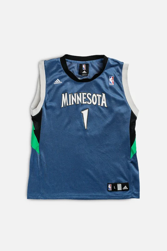 Great Deals chic fitness hoodieVintage Minnesota Timberwolves NBA Jersey - Women's S