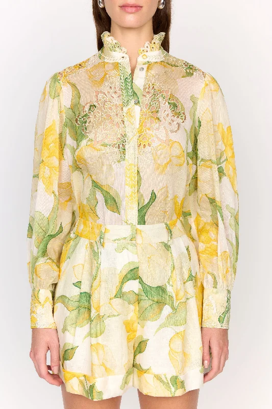 Holiday Sale Marley Top | Waterlily Yellow