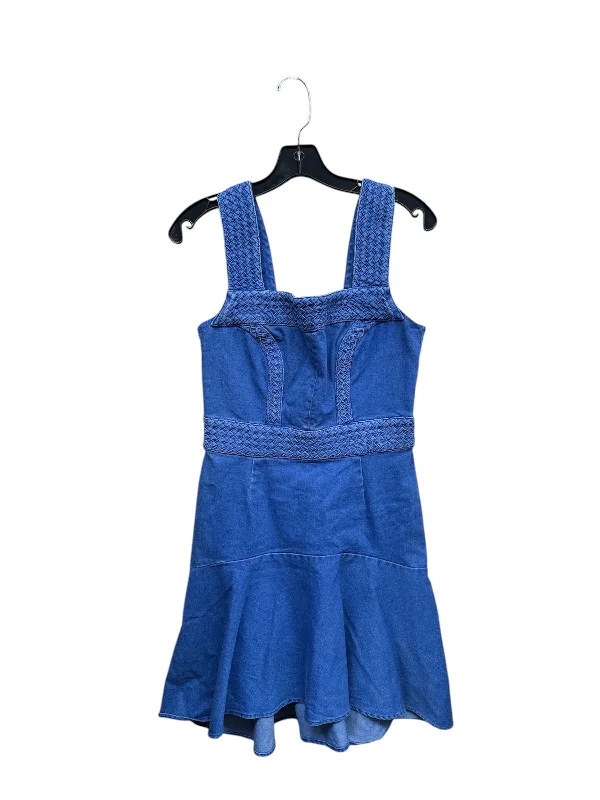 While Supplies Last chic wrap dressDress Casual Midi By Clothes Mentor In Blue Denim
