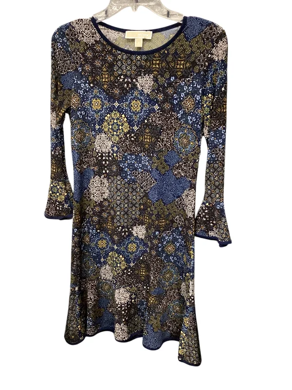 Customer Appreciation Sale wrap-around dressDress Casual Short By Michael By Michael Kors In Blue, Size: S