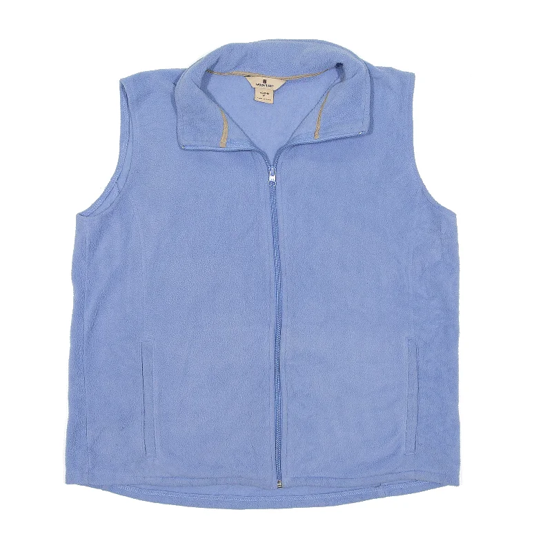 Epic Deals tailored coatWOOLRICH Gilet Blue Fleece Womens M