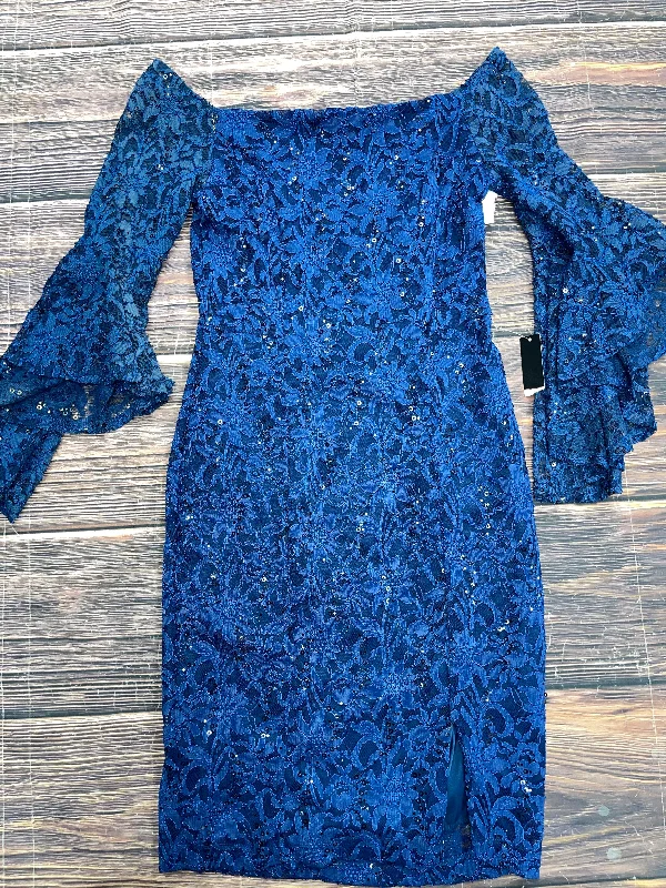 Flash Deals luxury dressDress Party Short By Venus In Blue, Size: 12