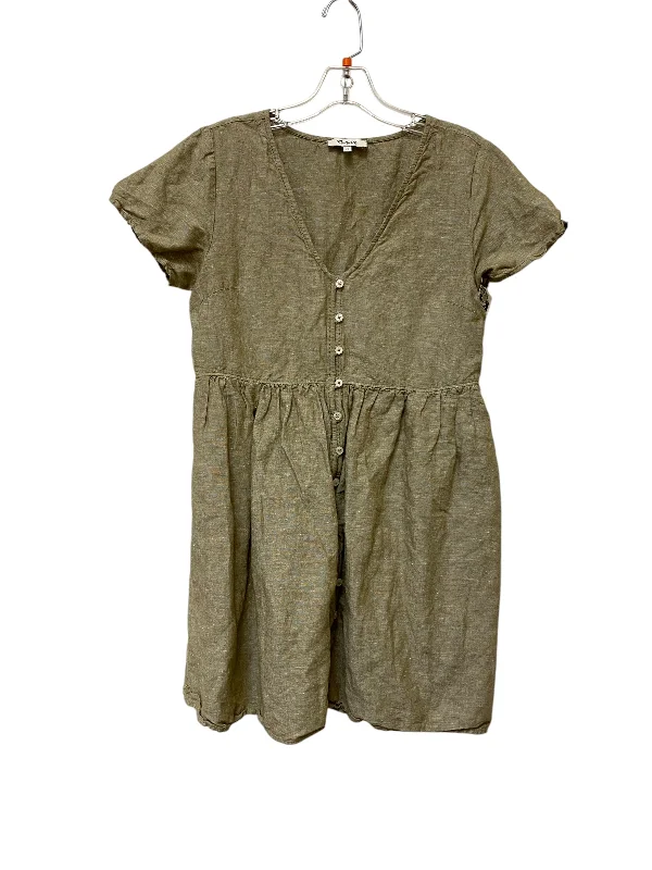 TIME-Limited Offer wool dressDress Casual Midi By Madewell In Green, Size: Xs