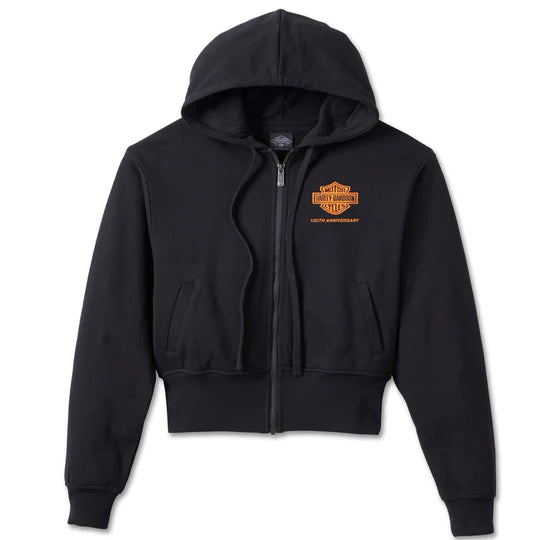 Flash Deals Women's 120th Anniversary Zip Front Hoodie 97550-23VW