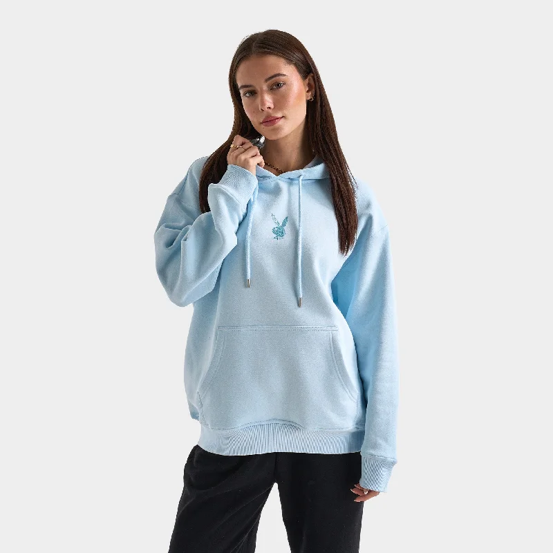 YEAR-End Sale Playboy Butterfly Diamonte Hoodie / Nantucket Breeze