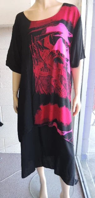 Instant Savings comfy dressPlusss Crinkle Rayon Dress