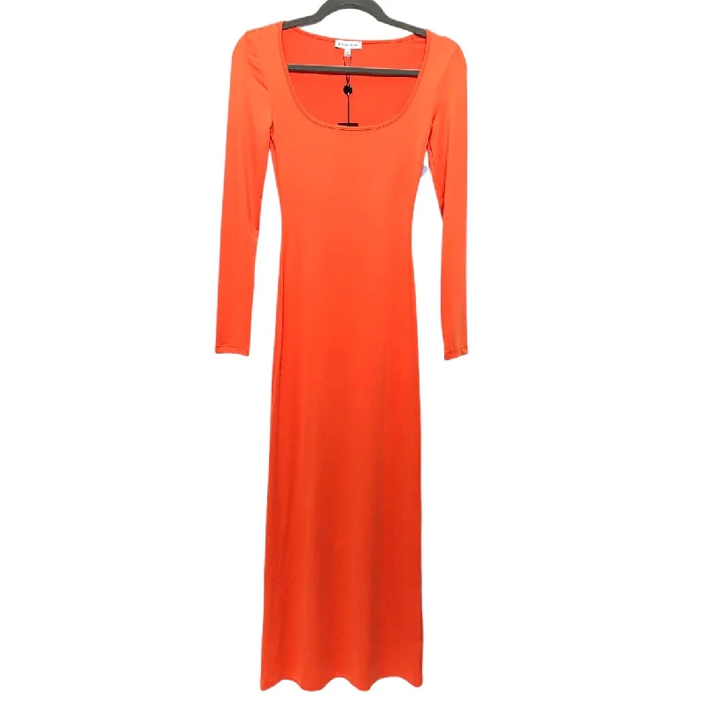 The Best Prices one-shoulder dressDress Casual Midi By Gianni Bini In Orange, Size: Xs