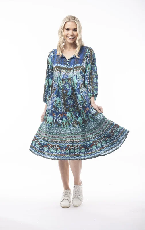 Year-End Sale vintage dressOrientique Rayon Boho Dress