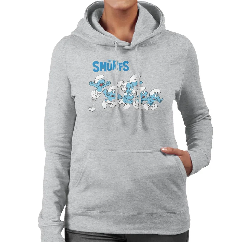 Price Reduction soft hoodieThe Smurfs All Excited Women's Hooded Sweatshirt