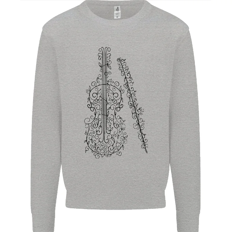 Instant Discount fashion sportswear hoodieA Violin Cello Mens Sweatshirt Jumper