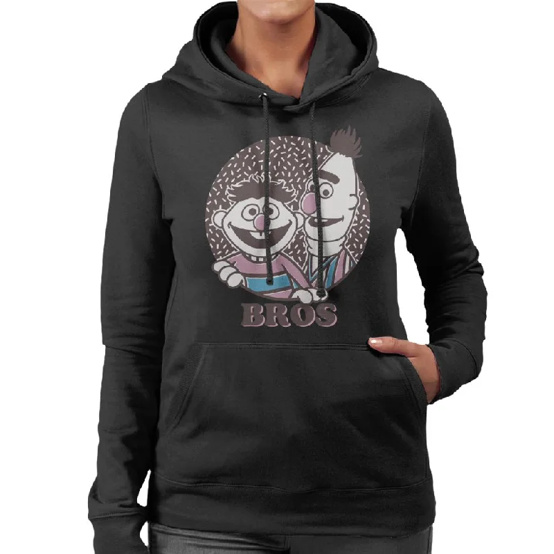 Holiday Sale comfortable hooded sweatshirtSesame Street Ernie And Bert Bros Women's Hooded Sweatshirt Holiday Sale comfortable hooded sweatshirtSesame Street Ernie And Bert Bros Women's Hooded Sweatshirt