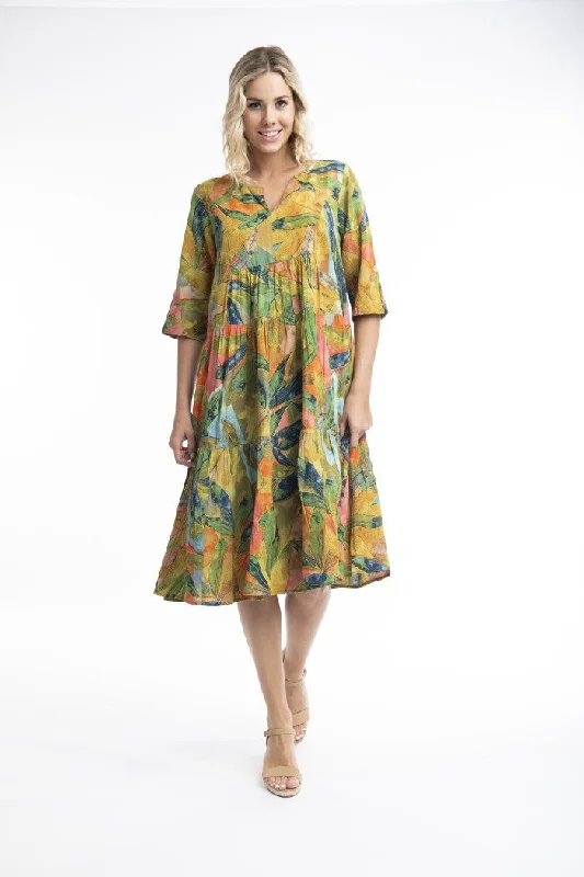 Year-End Clearance satin dressOrientique Flattering Rayon Dress