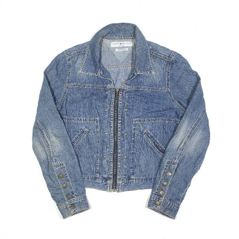 Bargain Bin windproof jacketTOMMY HILFIGER Jacket Blue Denim Womens M