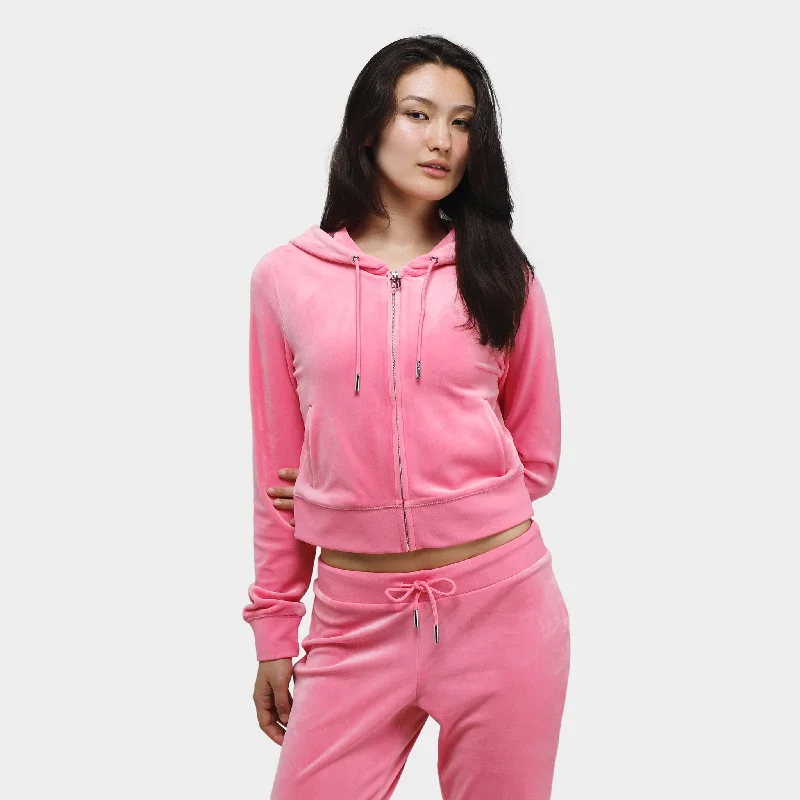 Super Deal Juicy Couture Women's OG Bling Hoodie / Hot Hot