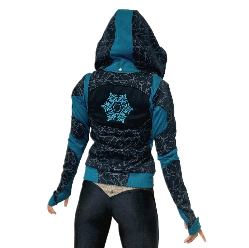 Final Markdown FreQ G Hoodie w LOVE molecule & ARC print