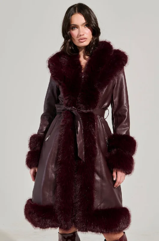 Lowest Price sporty jacketYUKON 2.0 FUR TRIM COAT