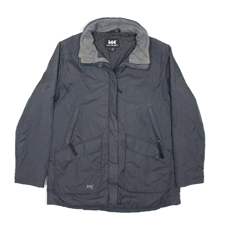 Limited Stock classic trench coatHELLY HANSEN Jacket Grey Nylon Womens S