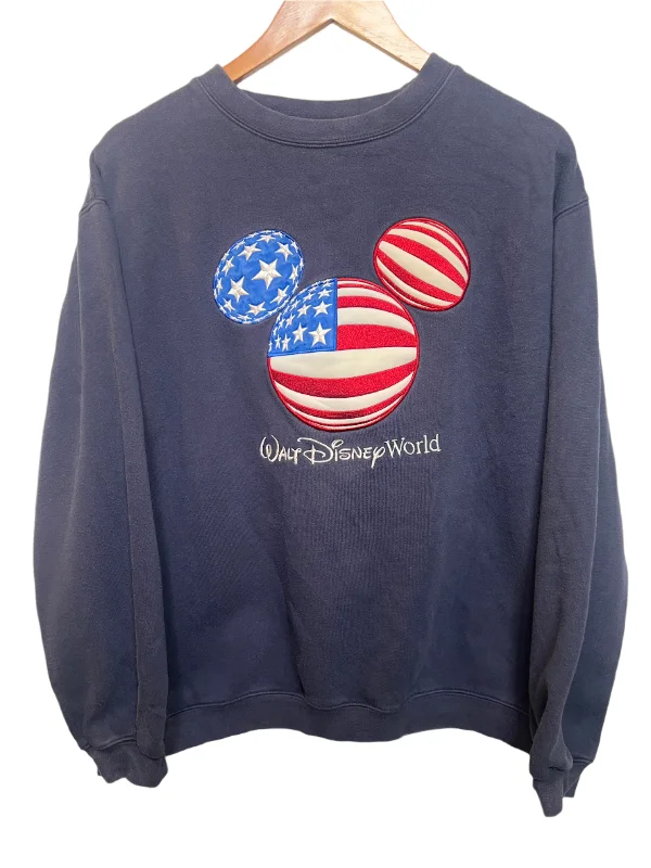 Daily Deals classic gym sweatshirtWalt Disney World Navy Women's Sweatshirt (Size M)