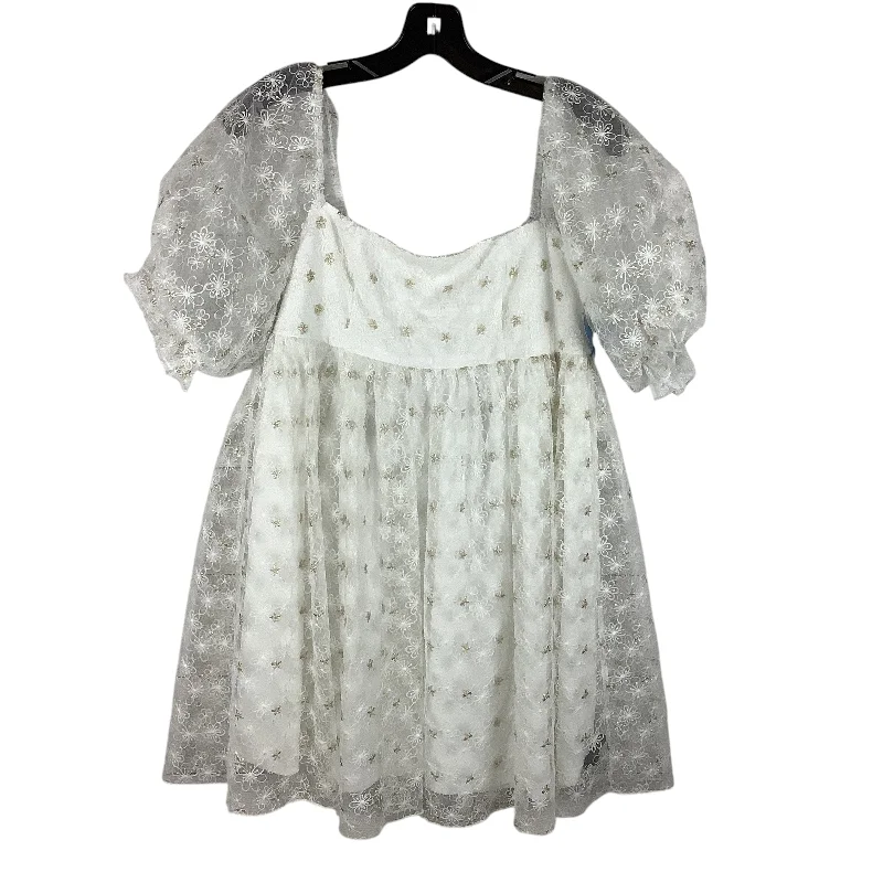 Final Clearance cocktail dressDress Party Short By Altard State In White, Size: M