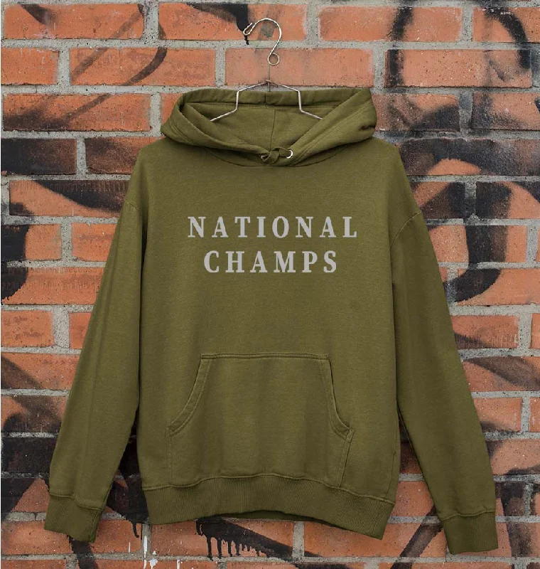 Act Fast oversized hoodie with drawstringsNational Champs Unisex Hoodie for Men/Women Act Fast oversized hoodie with drawstringsNational Champs Unisex Hoodie for Men/Women