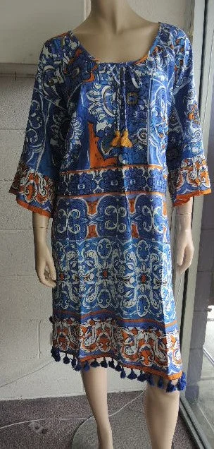 Buy Now sleek dressOrientique Rayon Dress
