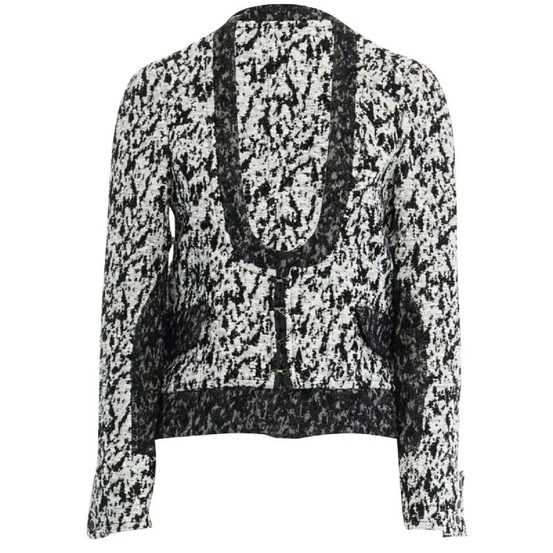 Act Now Proenza Schouler boucle hook eye cropped jacket