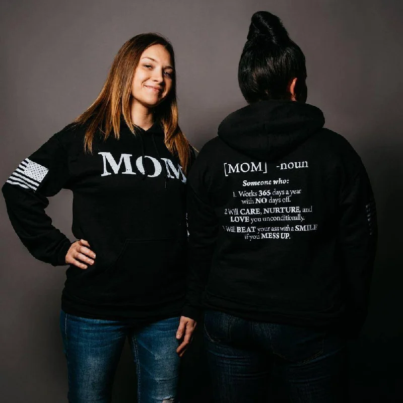 Price Drop Alert Women's Mom Defined Hoodie - Black