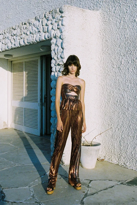 Bargain Prices Sabina Musáyev Aaron top metallic