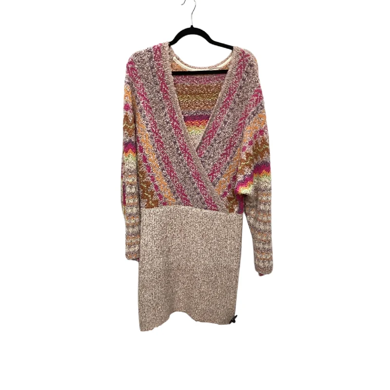 Price Slash playful dressDress Sweater By Free People In Multi-colored, Size: Xl