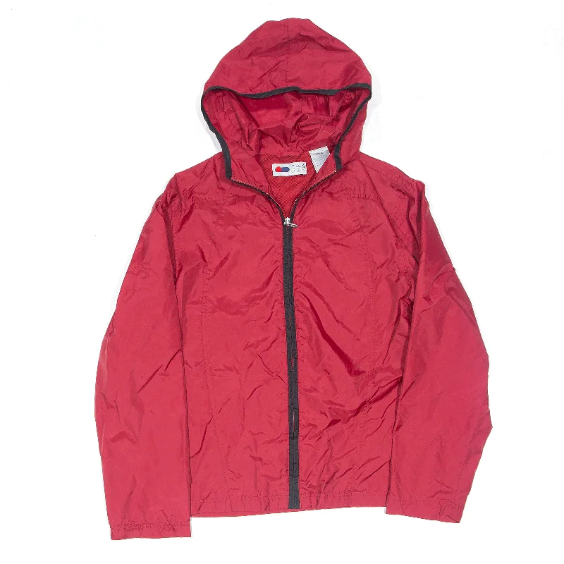Online Specials high-quality coatFILA Rain Jacket Red Womens L