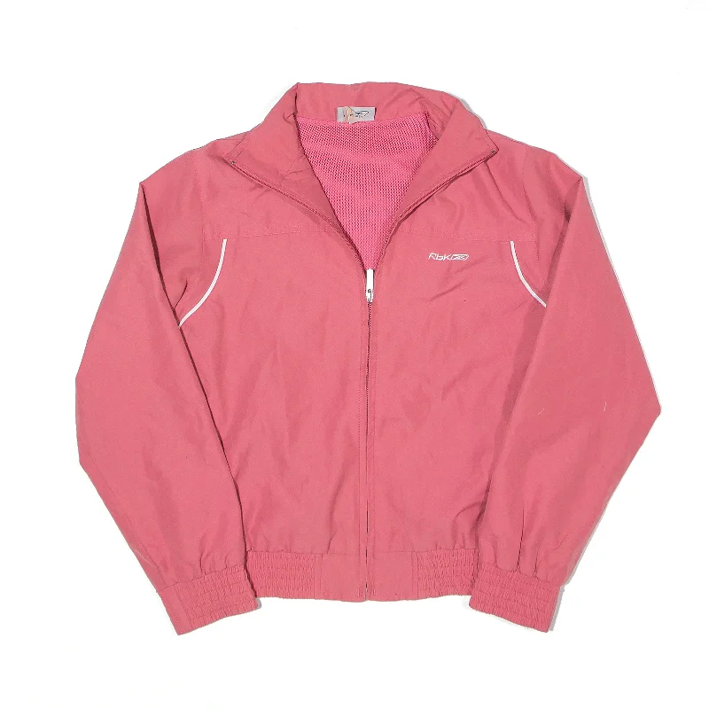 Limited Time Discount lightweight coatREEBOK Jacket Pink Shell Womens M