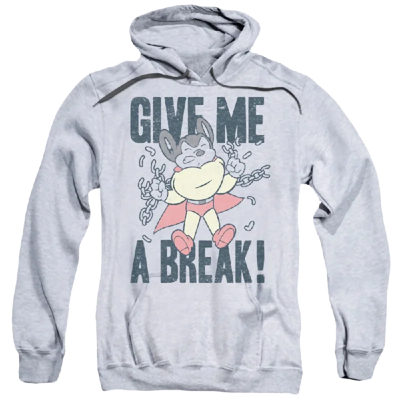Deal of the Week soft pullover hoodieMighty Mouse Give Me A Break - Pullover Hoodie