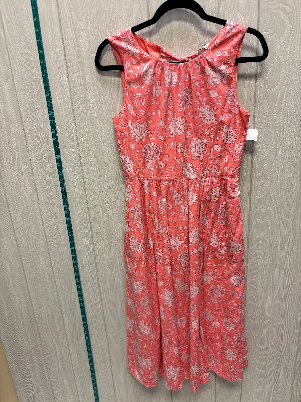 Best Bargains cocktail party dressDress Casual Short By J. Crew In Pink & White, Size: S