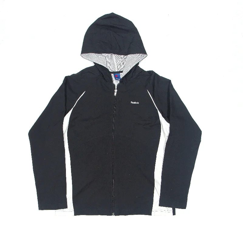 Act Fast sporty jacketREEBOK Track Jacket Black Womens L