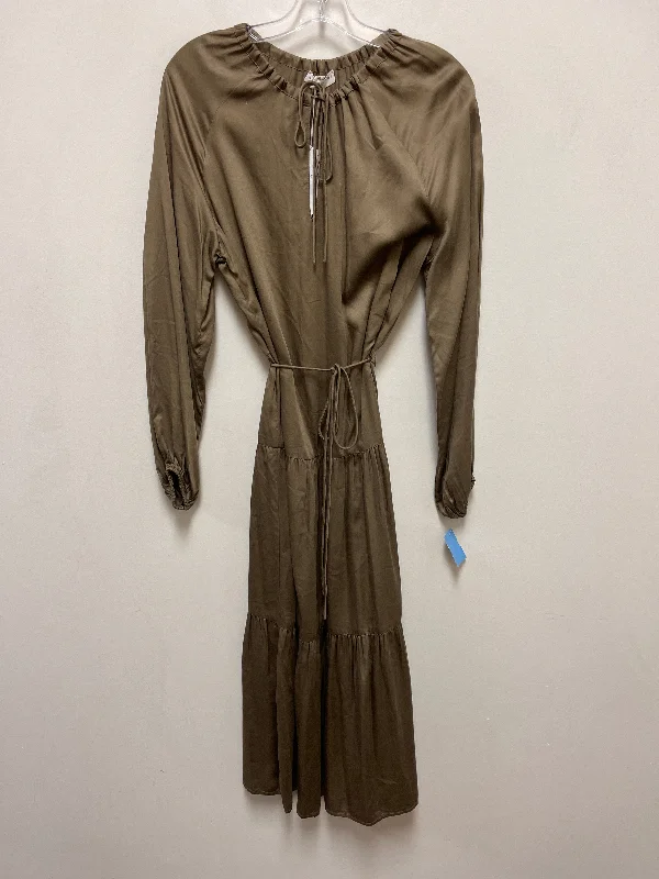 Flash Sale modern dressDress Casual Maxi By Cma In Green, Size: Xs