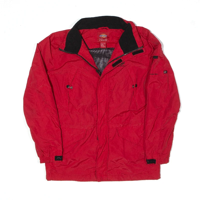 Markdowns sporty outerwearDICKIES Shell Jacket Red Womens M