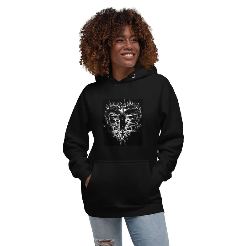 Friends and Family Sale Unisex Hoodie with Aries Print