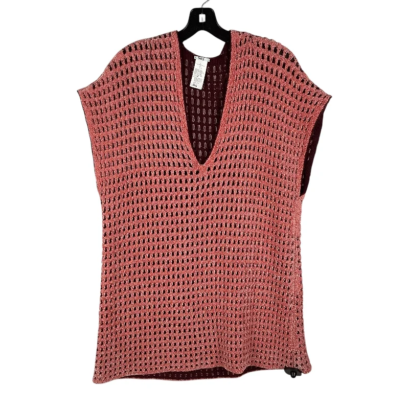 Unmissable Offer casual evening dressTop Short Sleeve By Clothes Mentor In Pink, Size: M/L
