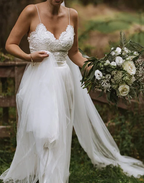 Amazing Deals BHLDN Havana Corset Top + Anika Silk Tulle Skirt