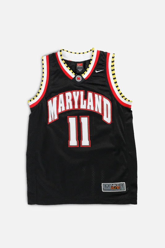 Season Finale Sale bold workout sweatshirtVintage Maryland Basketball Jersey - Women's S