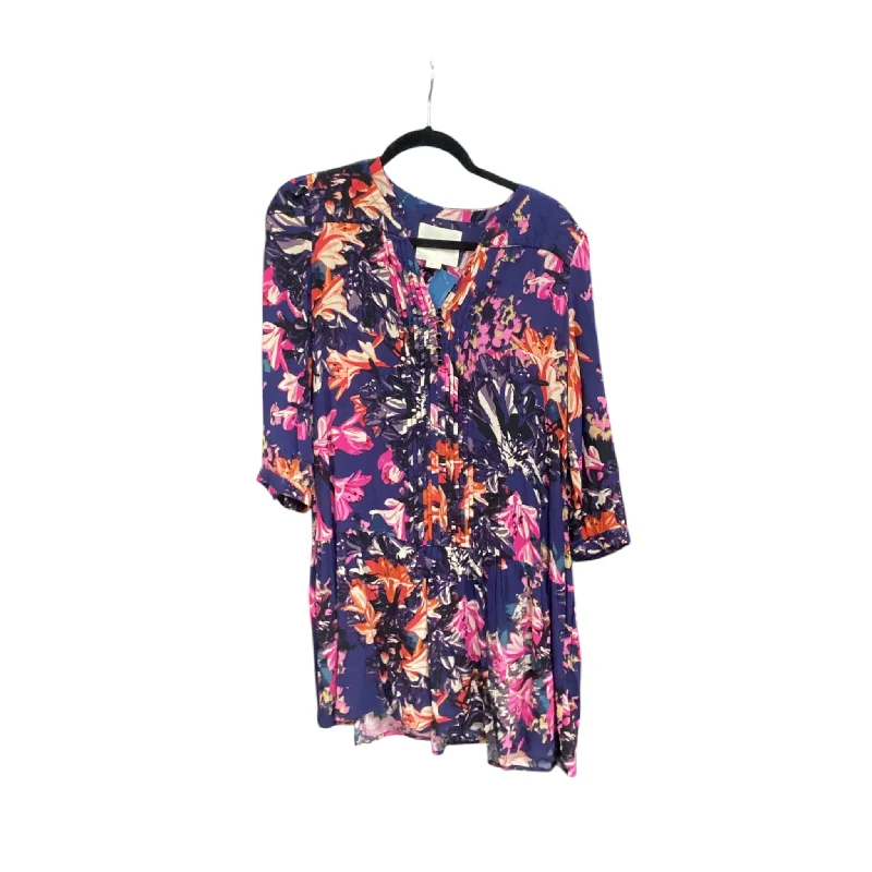 Lowest Price summer floral dressDress Casual Short By Maeve In Floral Print, Size: Xs